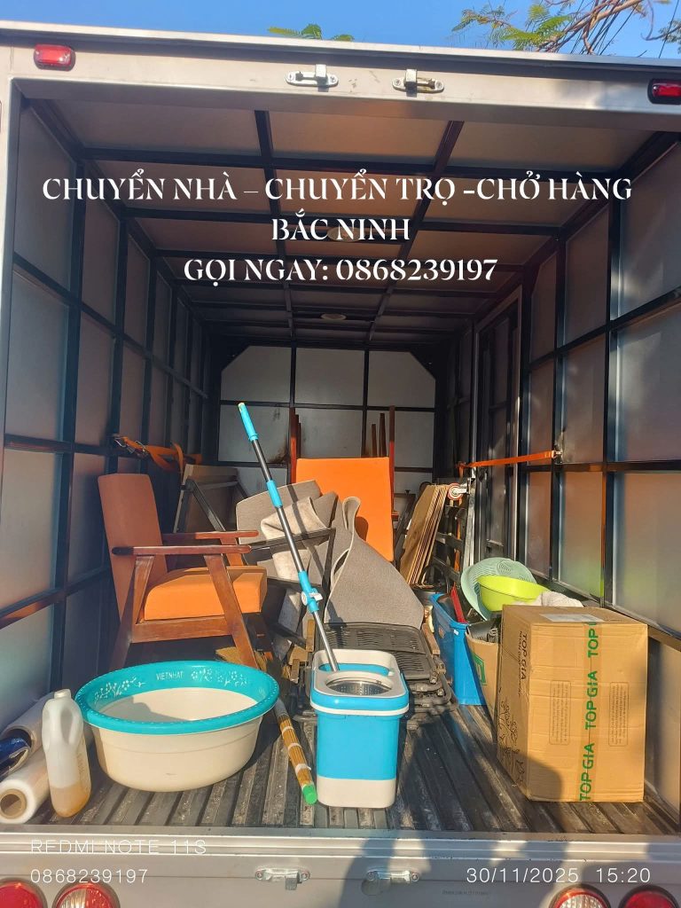 CHUYỂN NHÀ TRỌN GÓI BẮC NINH – VẬN TẢI TUẤN KIỆT
