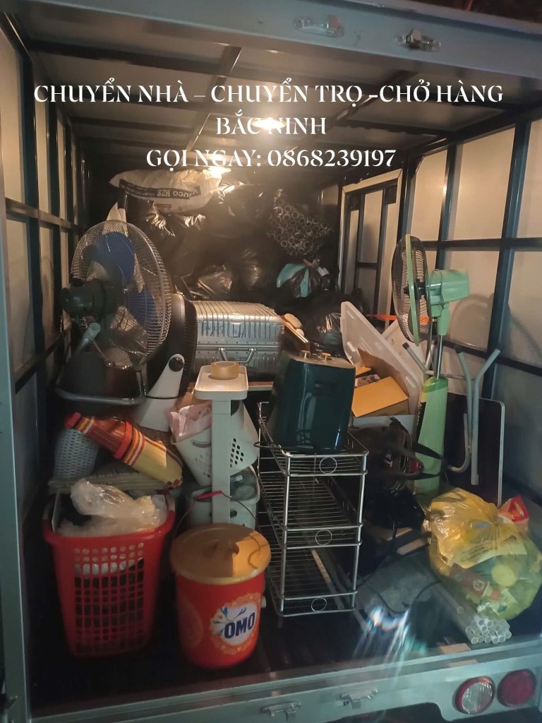 DỊCH VỤ CHUYỂN PHÒNG TRỌ BẮC NINH GIÁ RẺ – NHANH – CÓ MẶT SAU 10 PHÚT